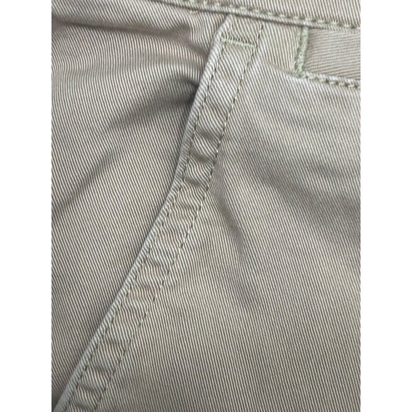 Lauren Ralph Lauren Pants Women's 14 Flat Front Cotton Blend Slash Pockets Tan - Picture 4 of 8